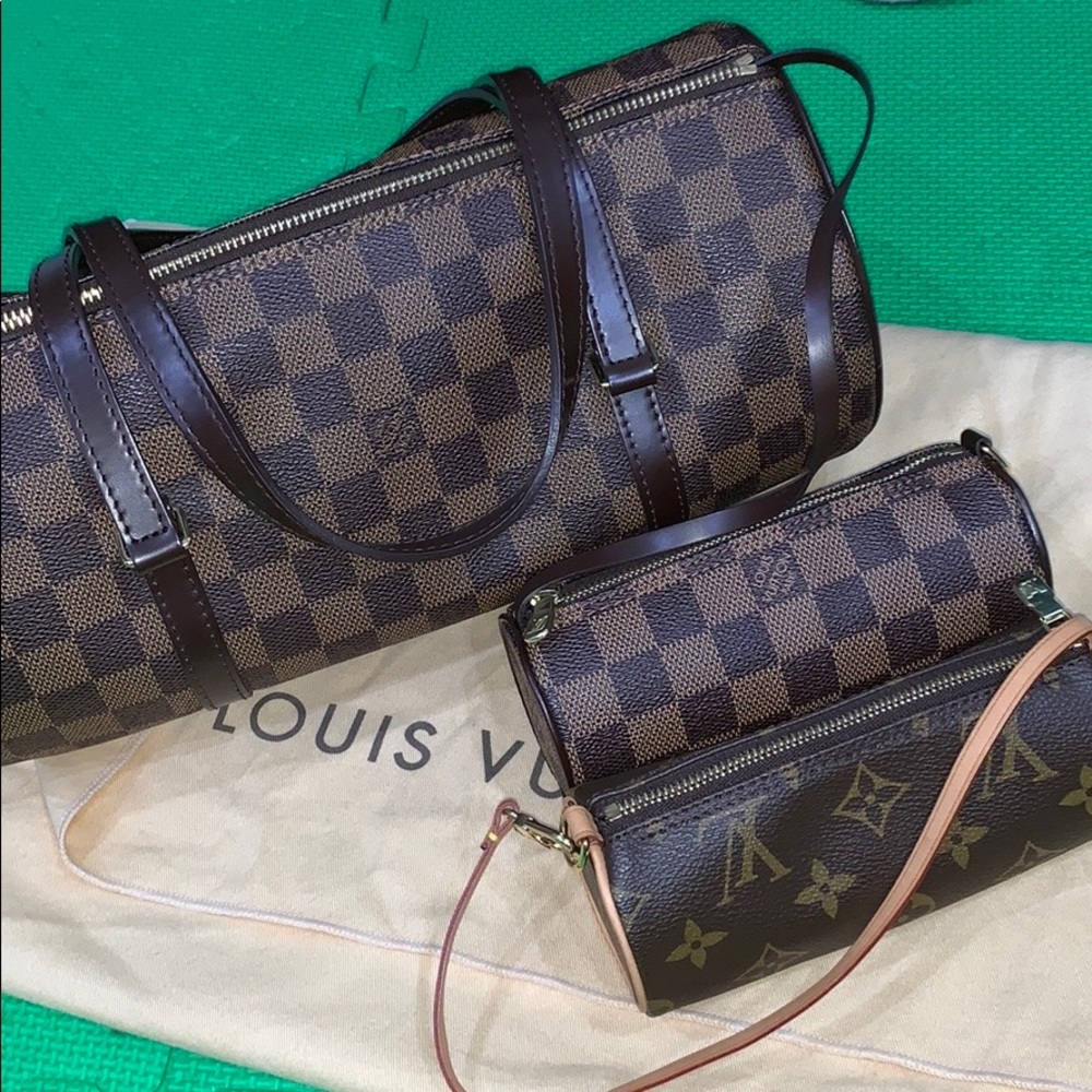 damier and monogram coin case only
